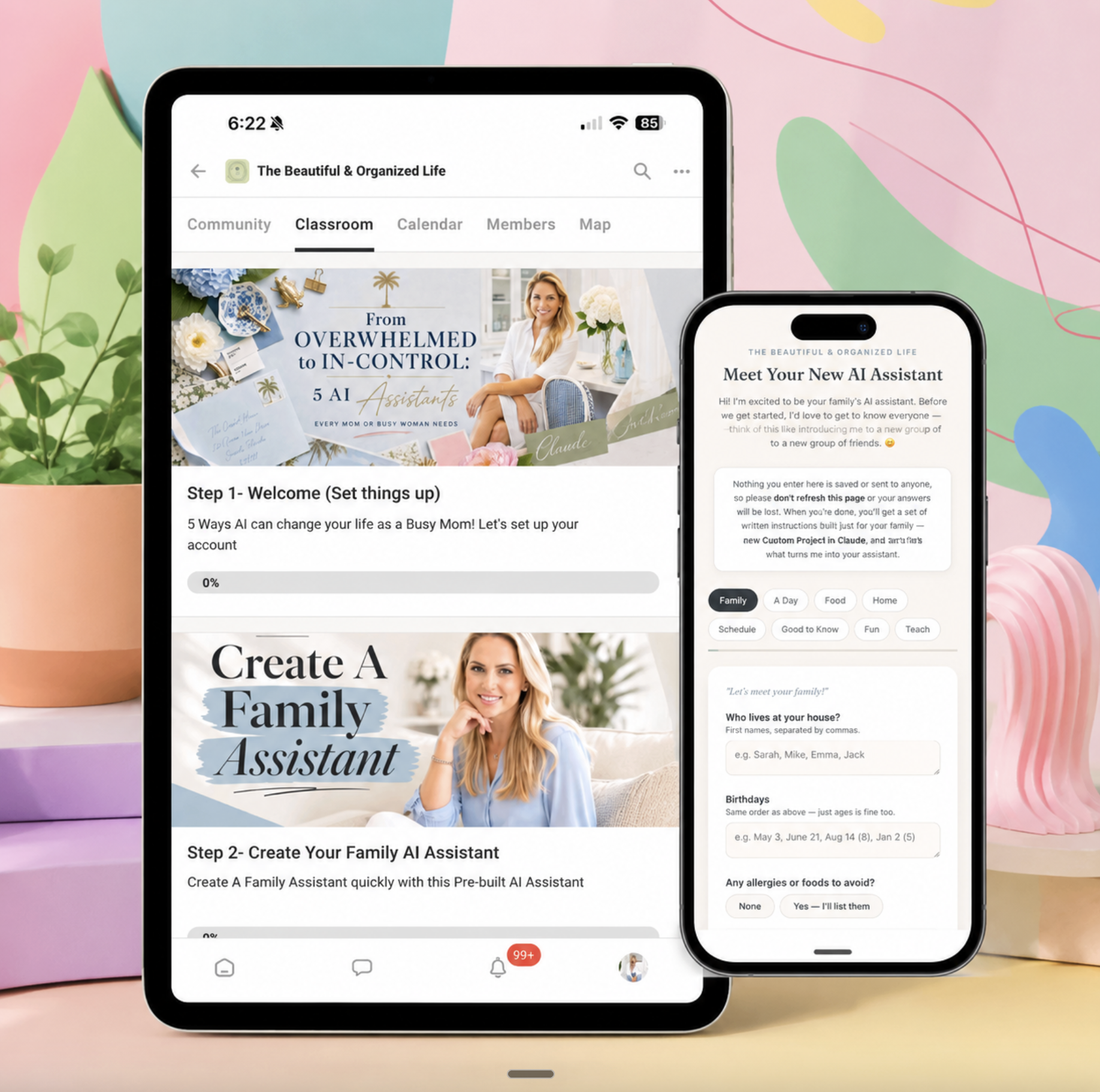 The Beautiful & Organized Life Facebook ad