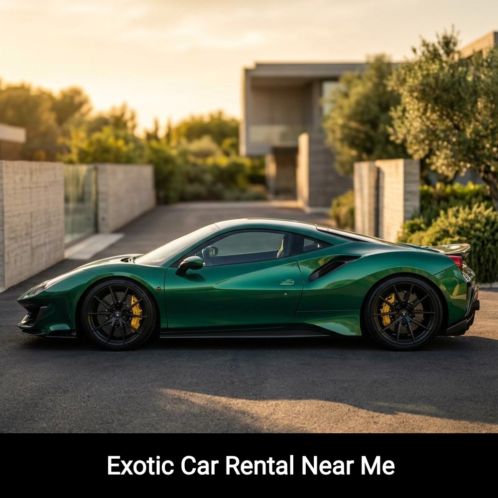 Quick Overview Facebook ad: Exotic Car Rental Near Me