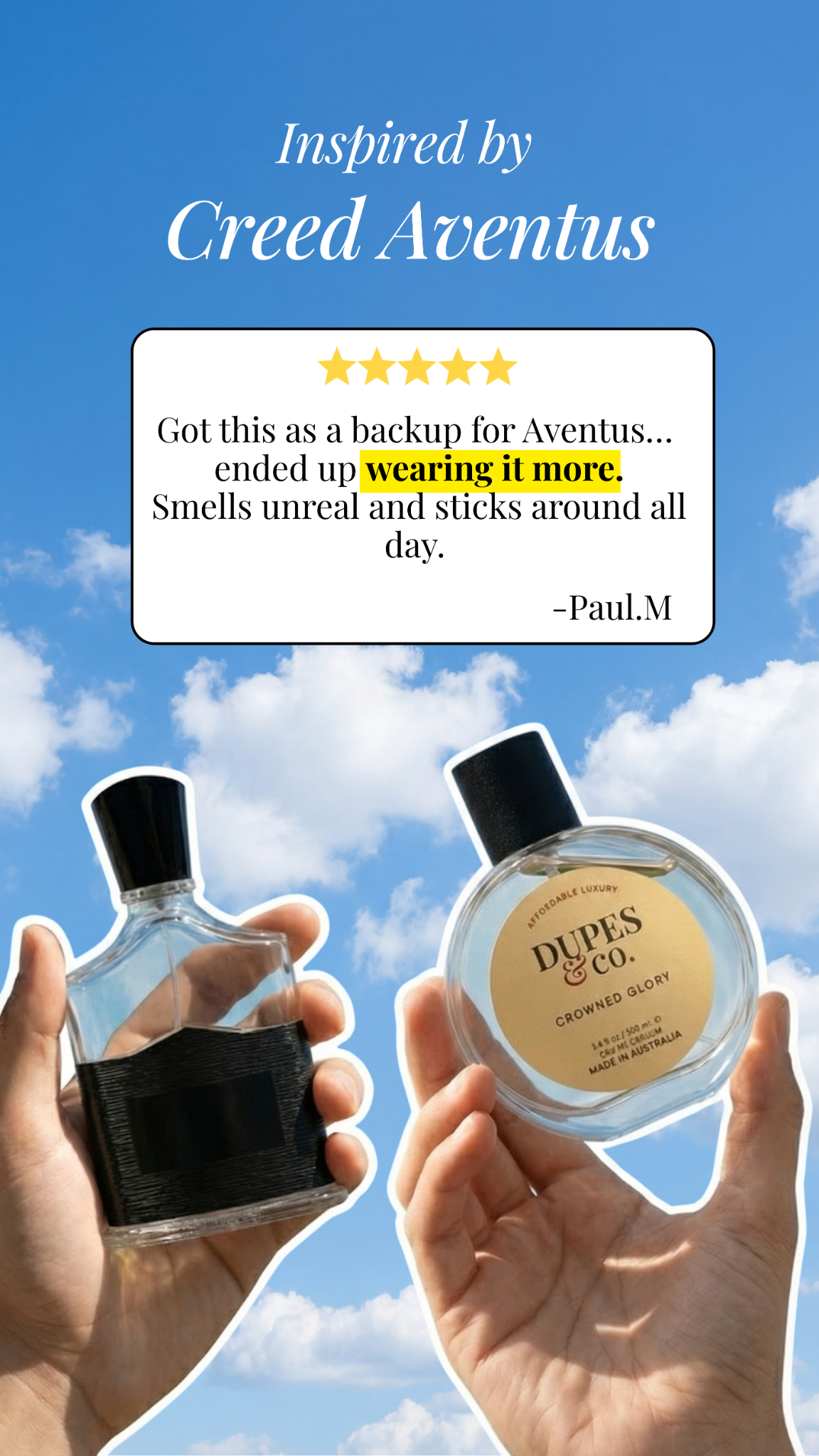 Dupes & Co Facebook ad