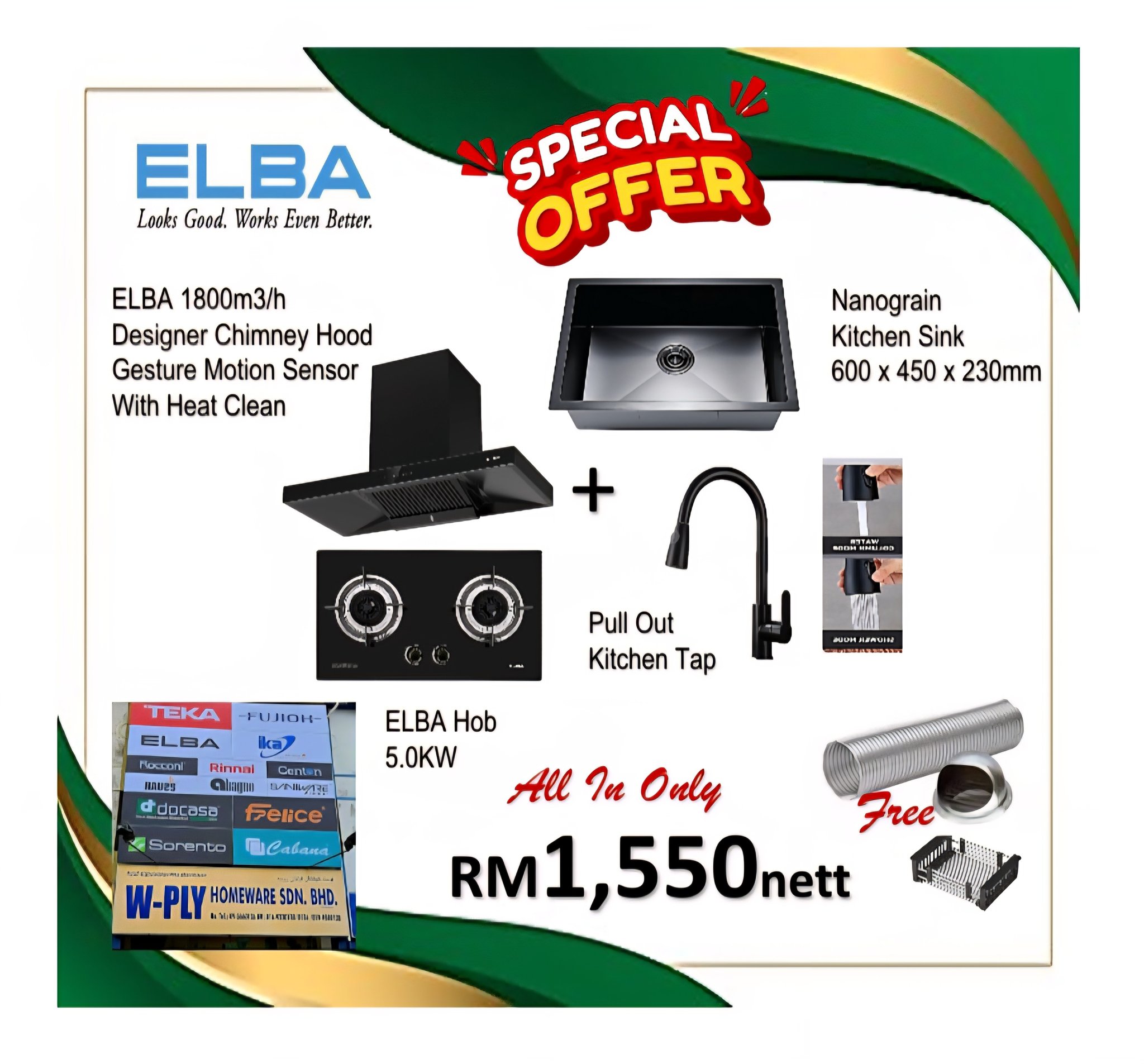 W-Ply Homeware Sdn Bhd Facebook ad: Year End Sale