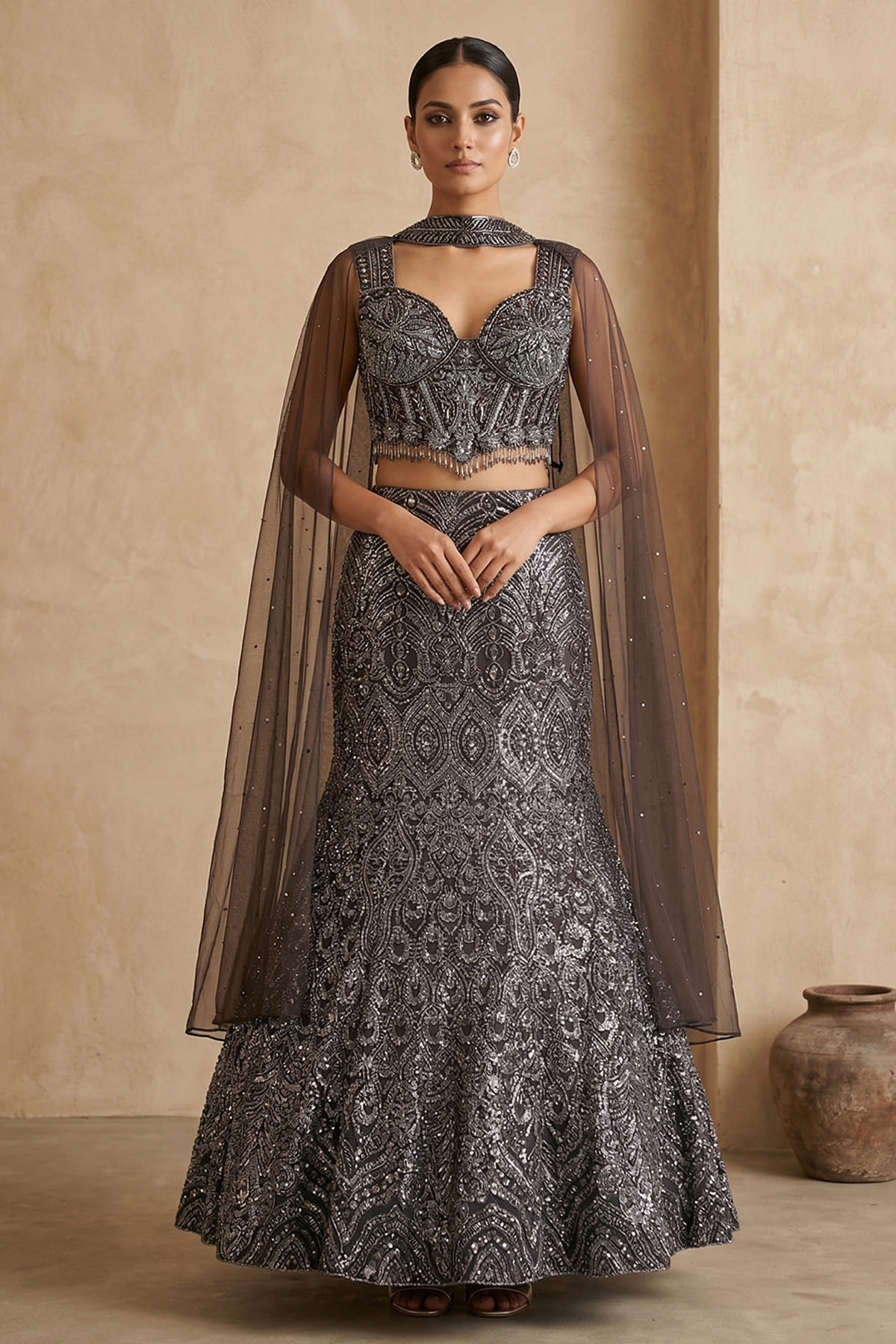 Samyakk Facebook ad: Latest Traditional Lehenga