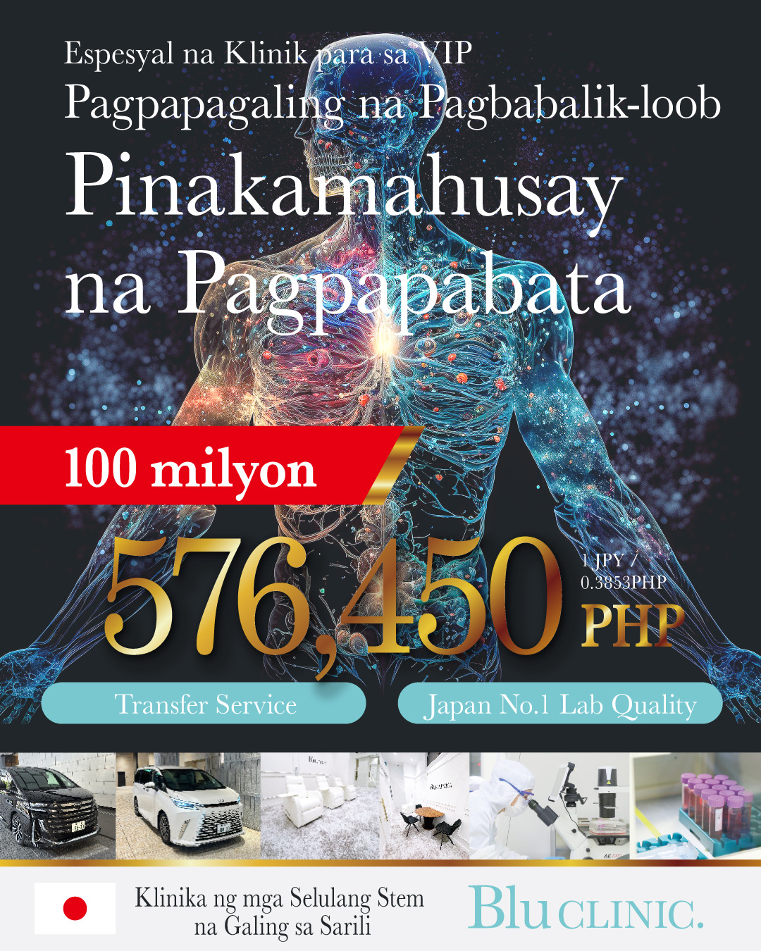 BluClinic. Facebook ad