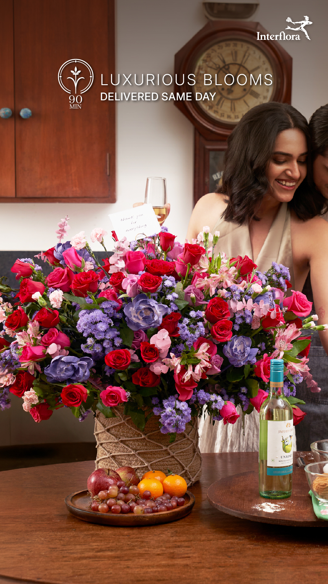 Interflora India Facebook ad