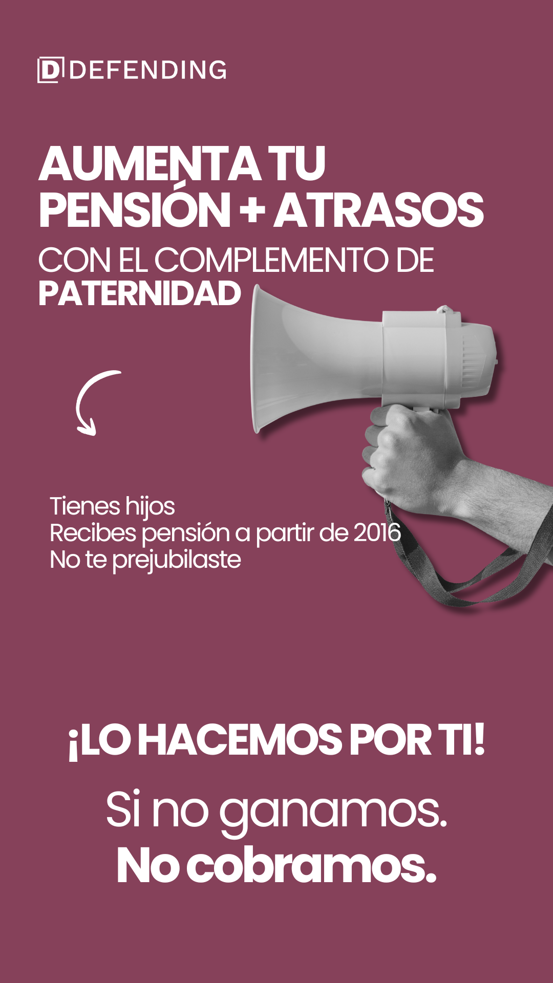 Defending Jurídico  Facebook ad