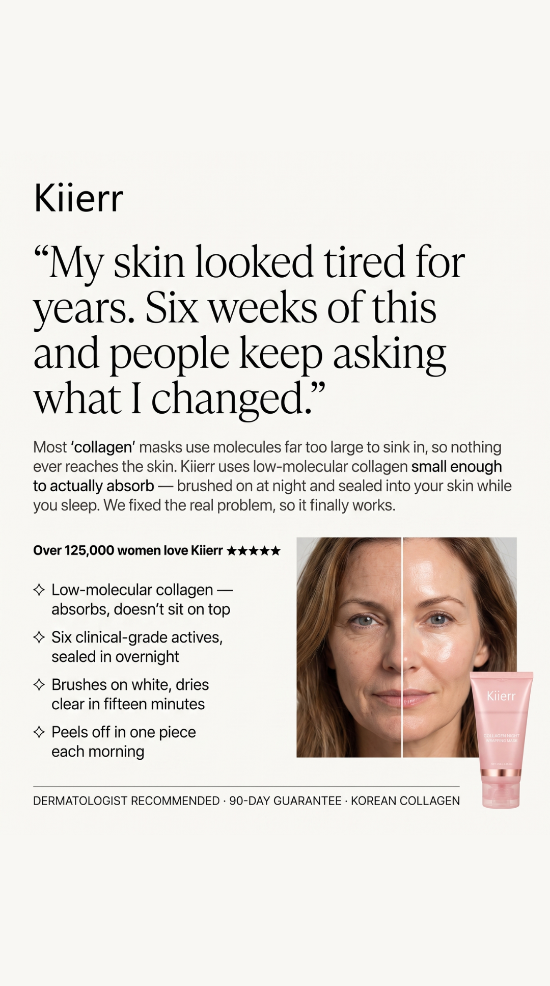 Korean Beauty Secrets Facebook ad: See Why This Collagen Mask Works Differently