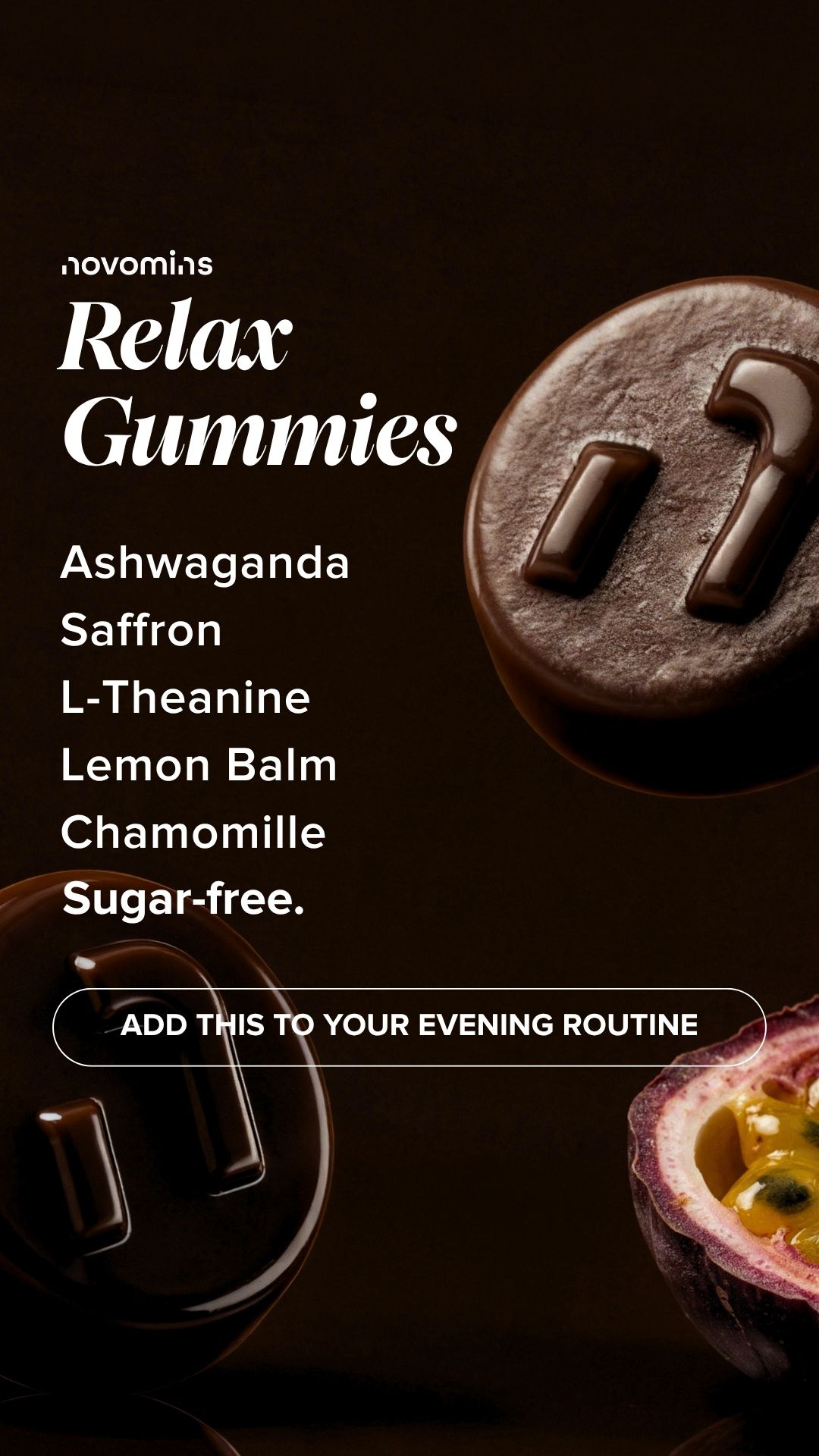 Novomins Nutrition Facebook ad