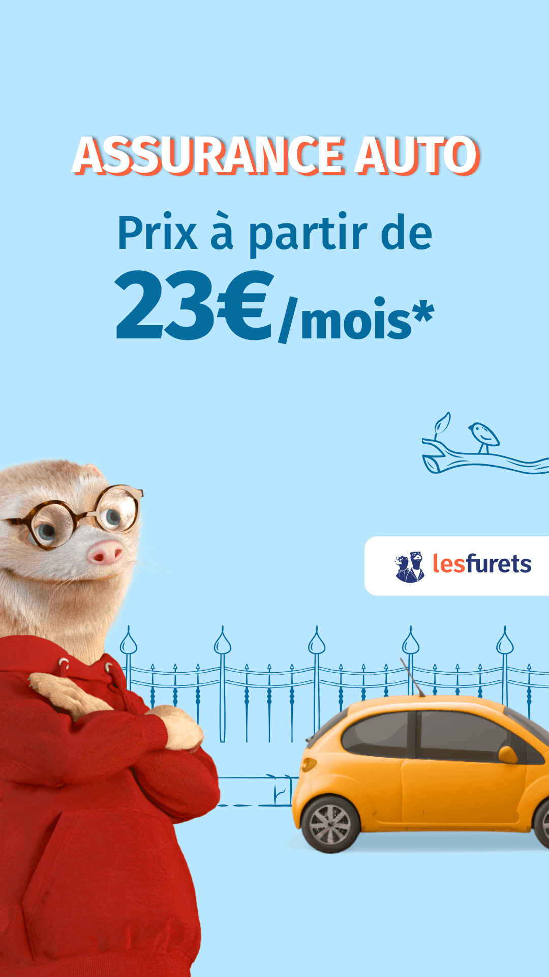 LesFurets.com Facebook ad