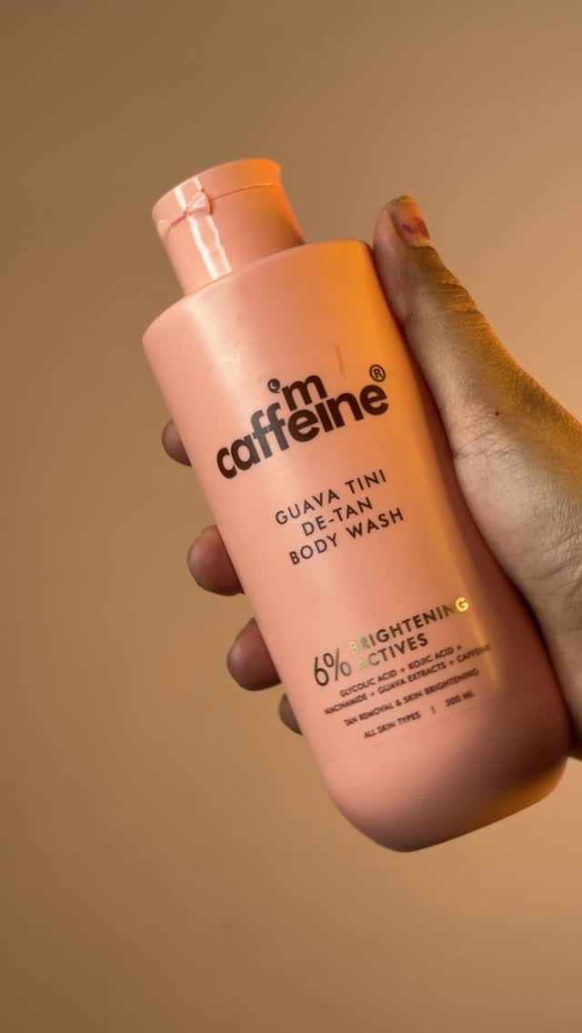 MCaffeine Facebook ad: Say goodbye to stubborn tan and dullness.