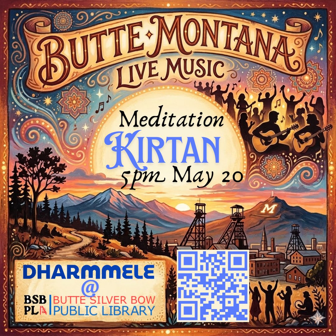 Dharmmele Facebook ad: Butte Kirtan Event by Dharmmele
