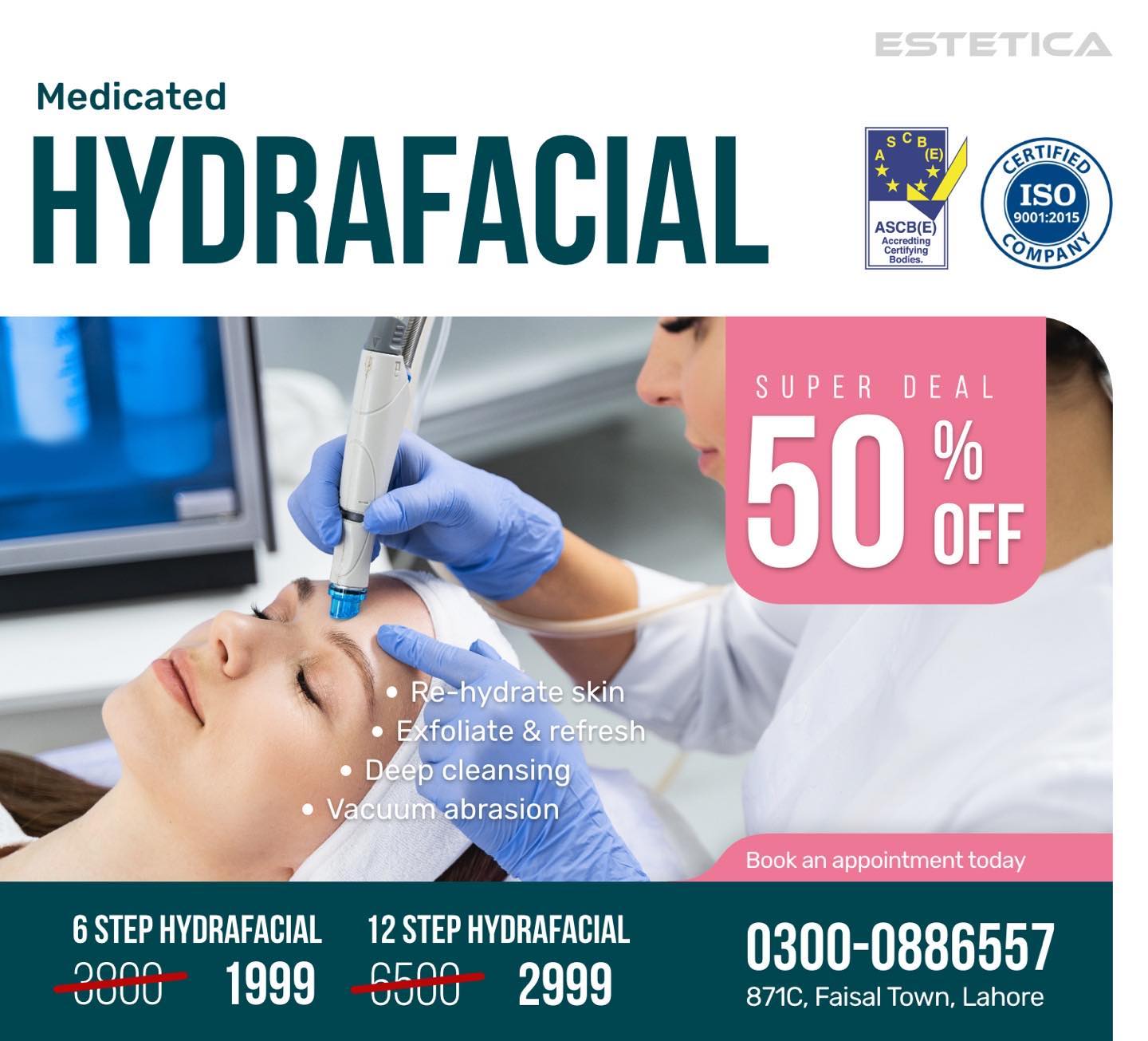 Estetica skin & laser treatment Facebook ad