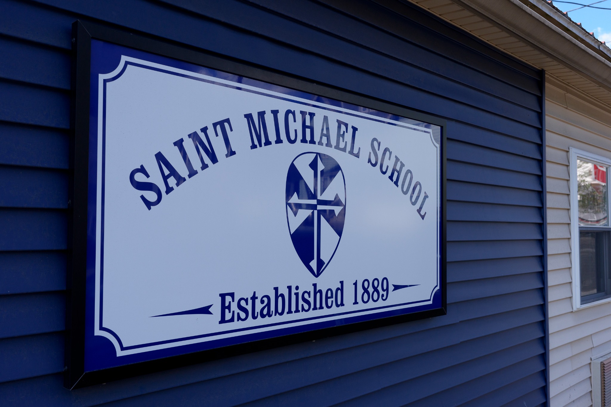 Saint Michael School Lowell Facebook ad: Saint Michael School offers a strong academic foundation…