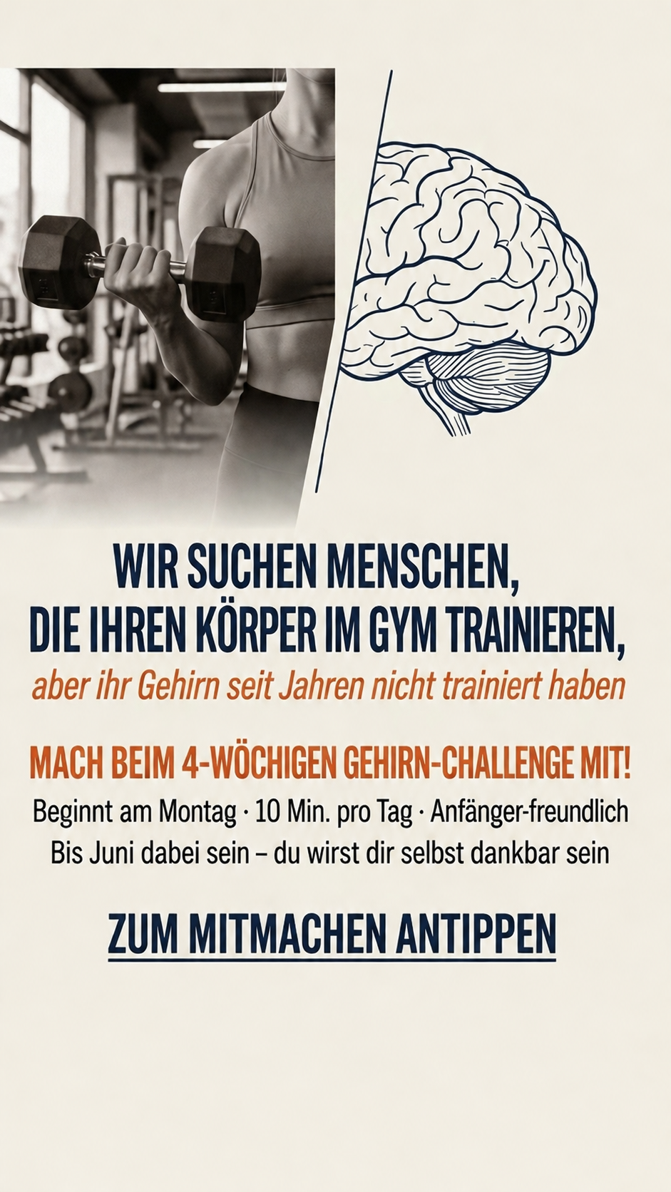 Impulse: Brain Training & Self-Discovery Facebook ad