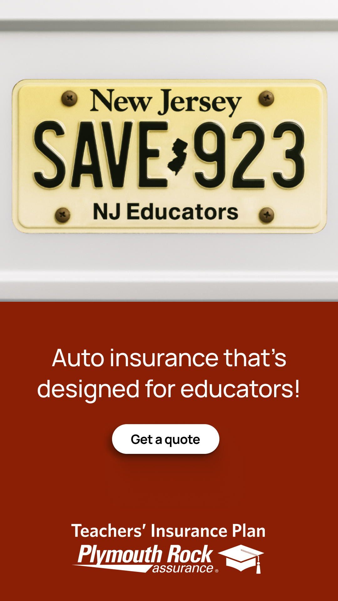 Teachers' Insurance Plan Facebook ad from Mar 3, 2026