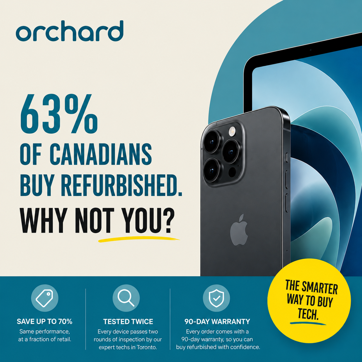 Orchard Smartphones Facebook ad
