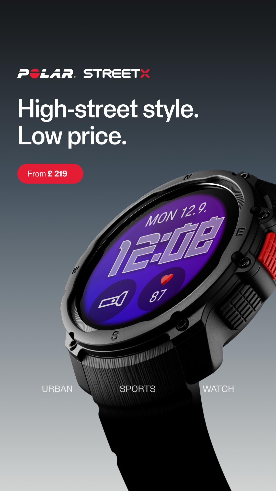 Polar Facebook ad