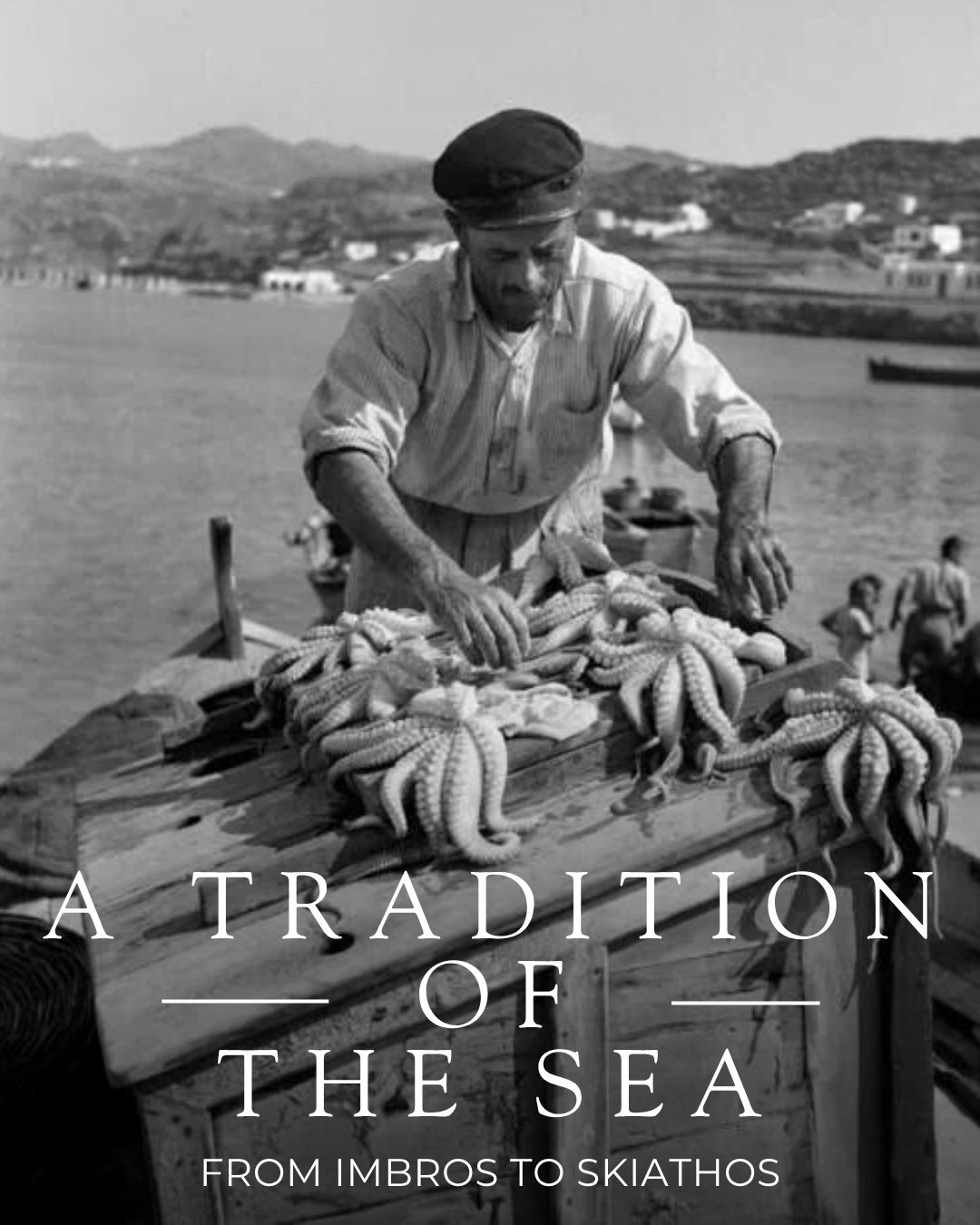 Kabourelias Restaurant Facebook ad: Some traditions begin by the sea and stay…