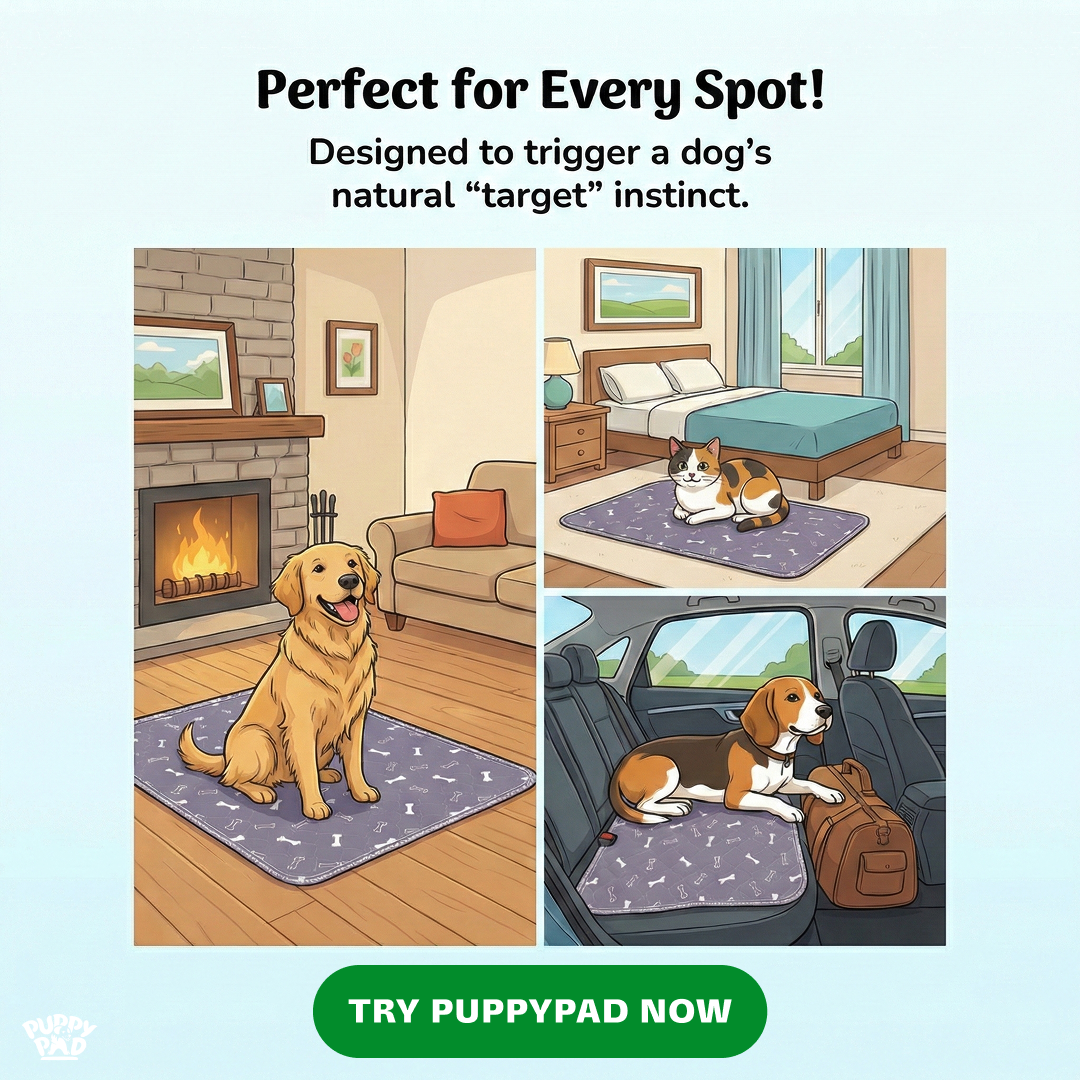 PuppyPad Facebook ad