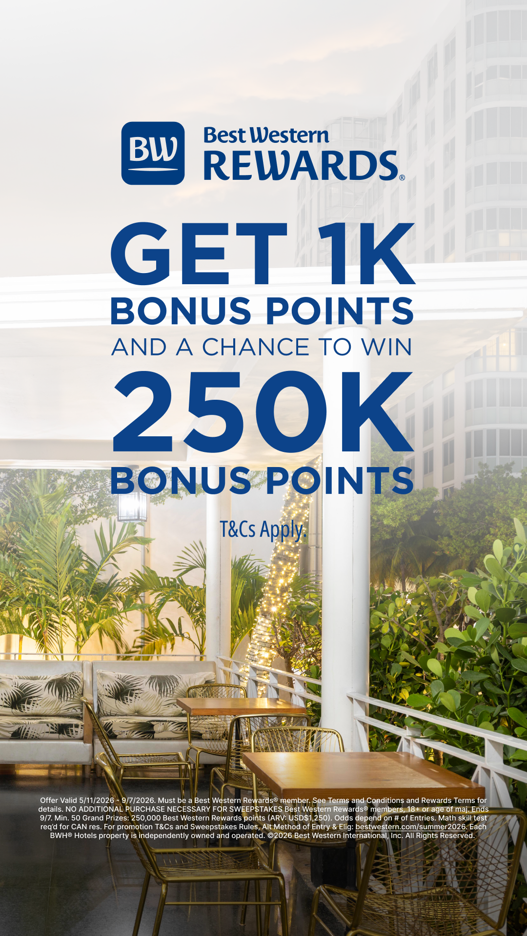 Best Western Hotels & Resorts Facebook ad