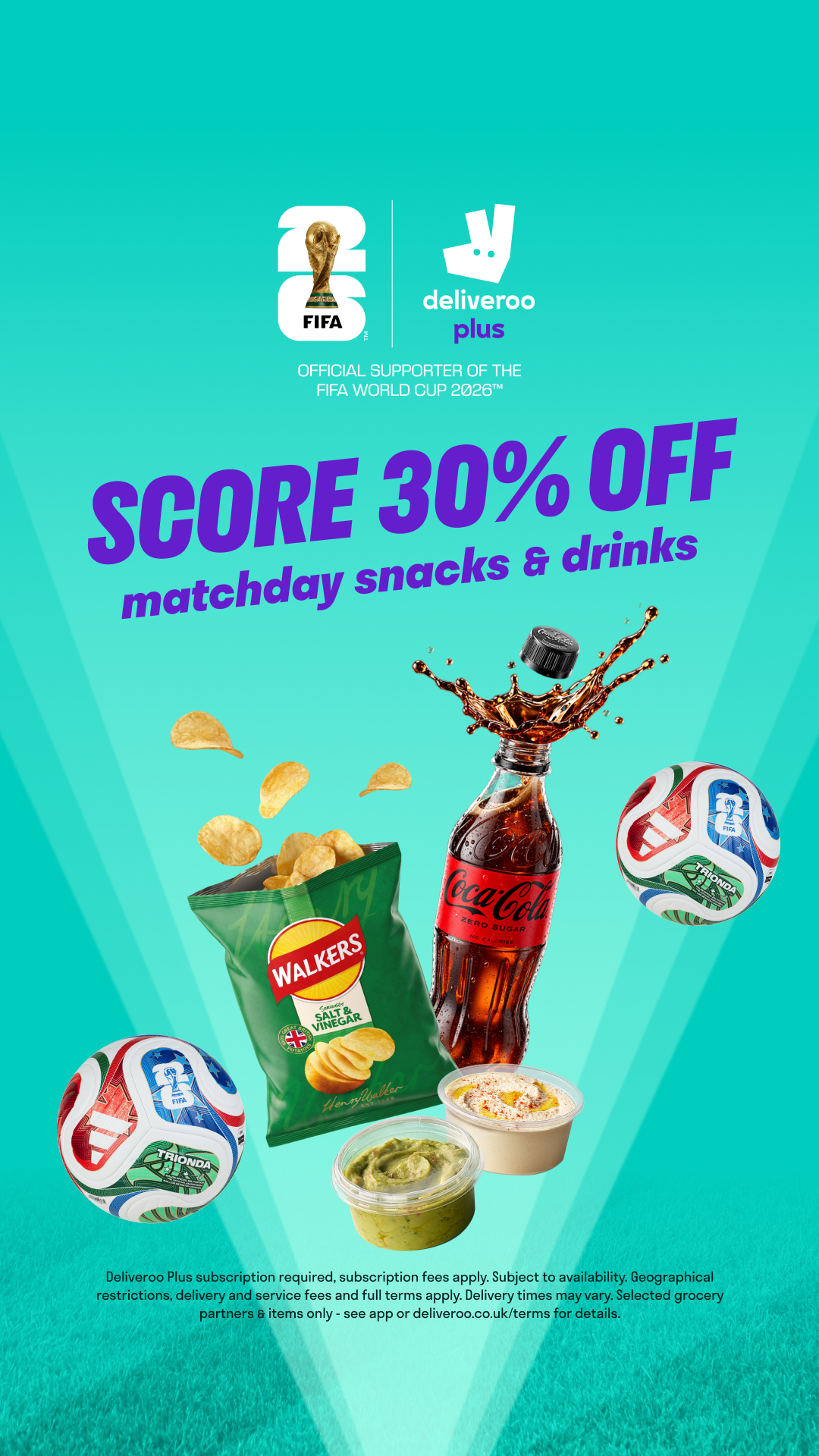 Deliveroo Facebook ad