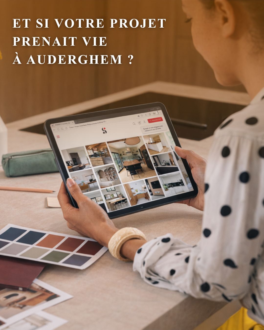 Schmidt Auderghem Facebook ad: Et si votre projet devenait enfin concret?