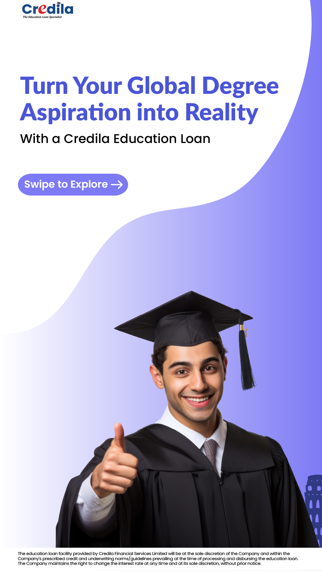 Credila Financial Services Limited Facebook ad