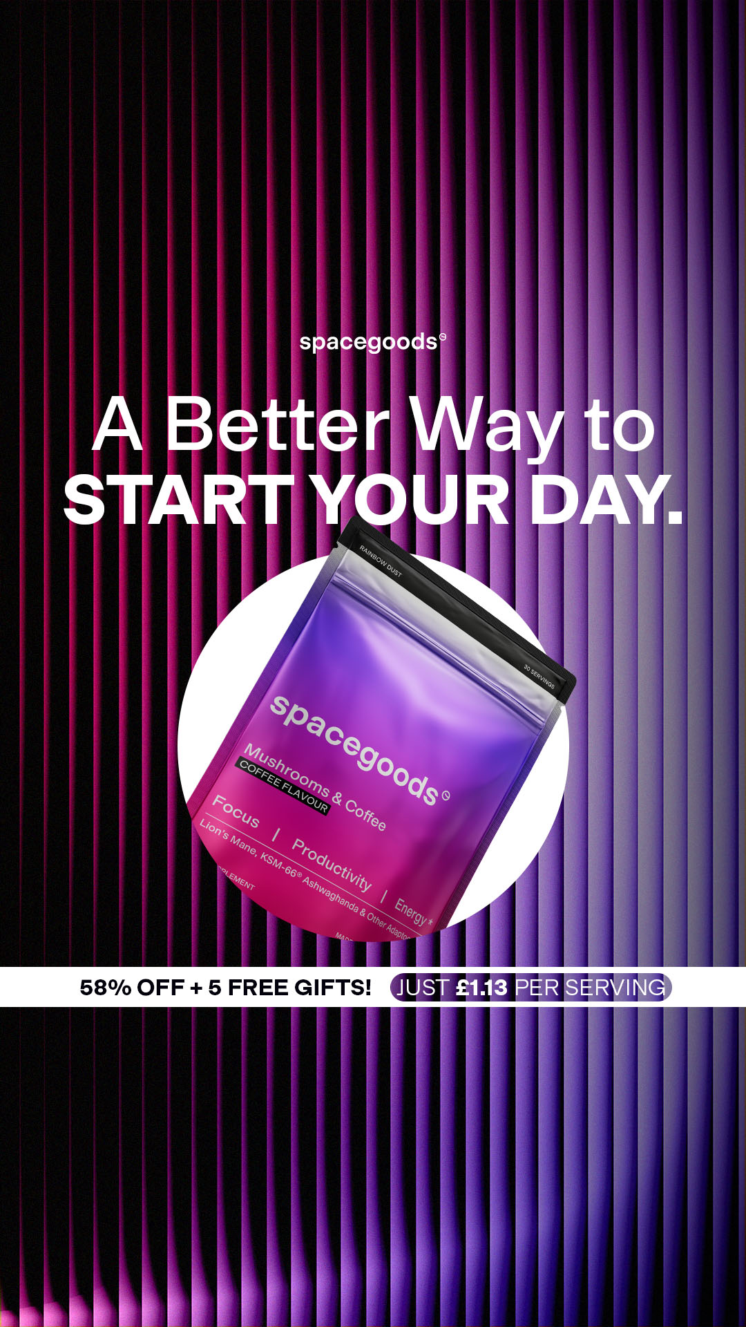 Spacegoods Facebook ad