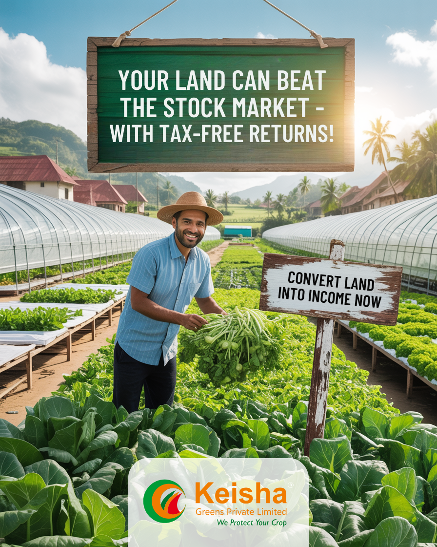 Keisha Greens Pvt Ltd. Facebook ad