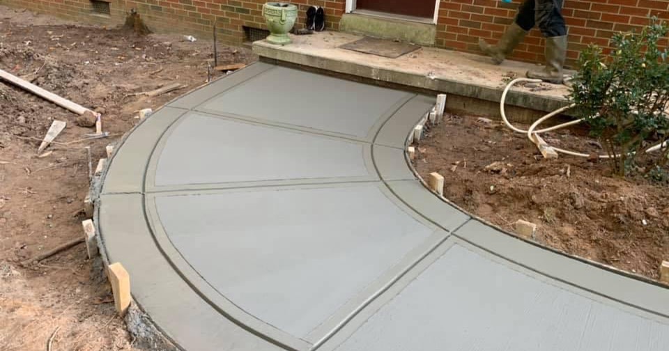 Santos Concrete llc Facebook ad: Offering quality concrete in a timely manner!