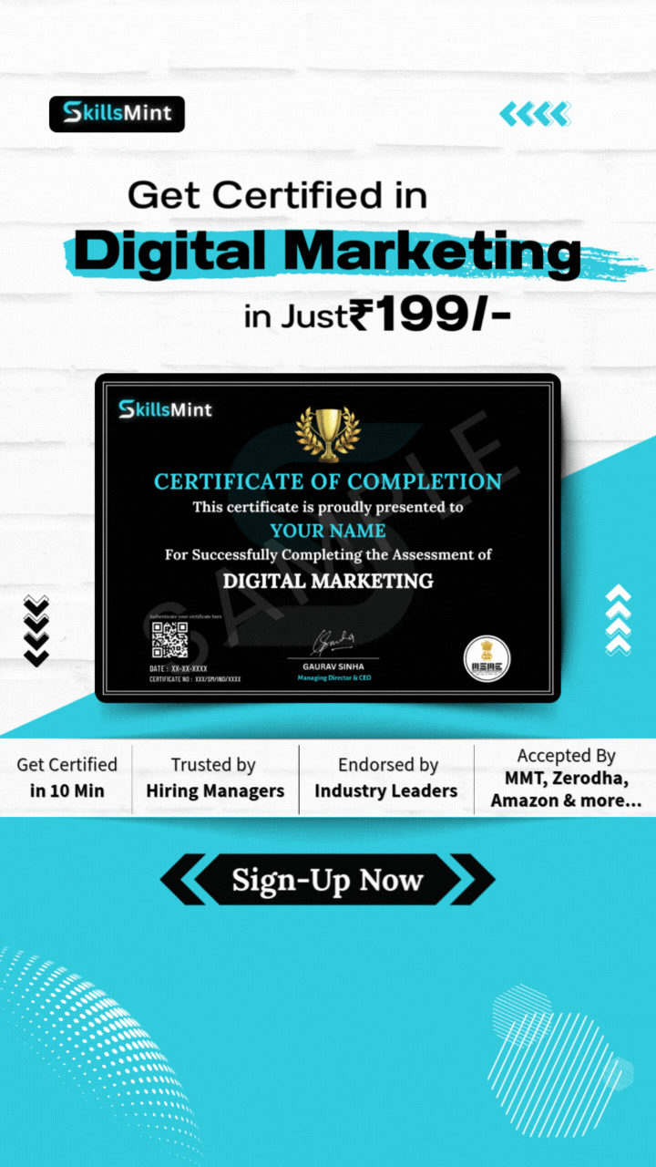 SkillsMint Facebook ad