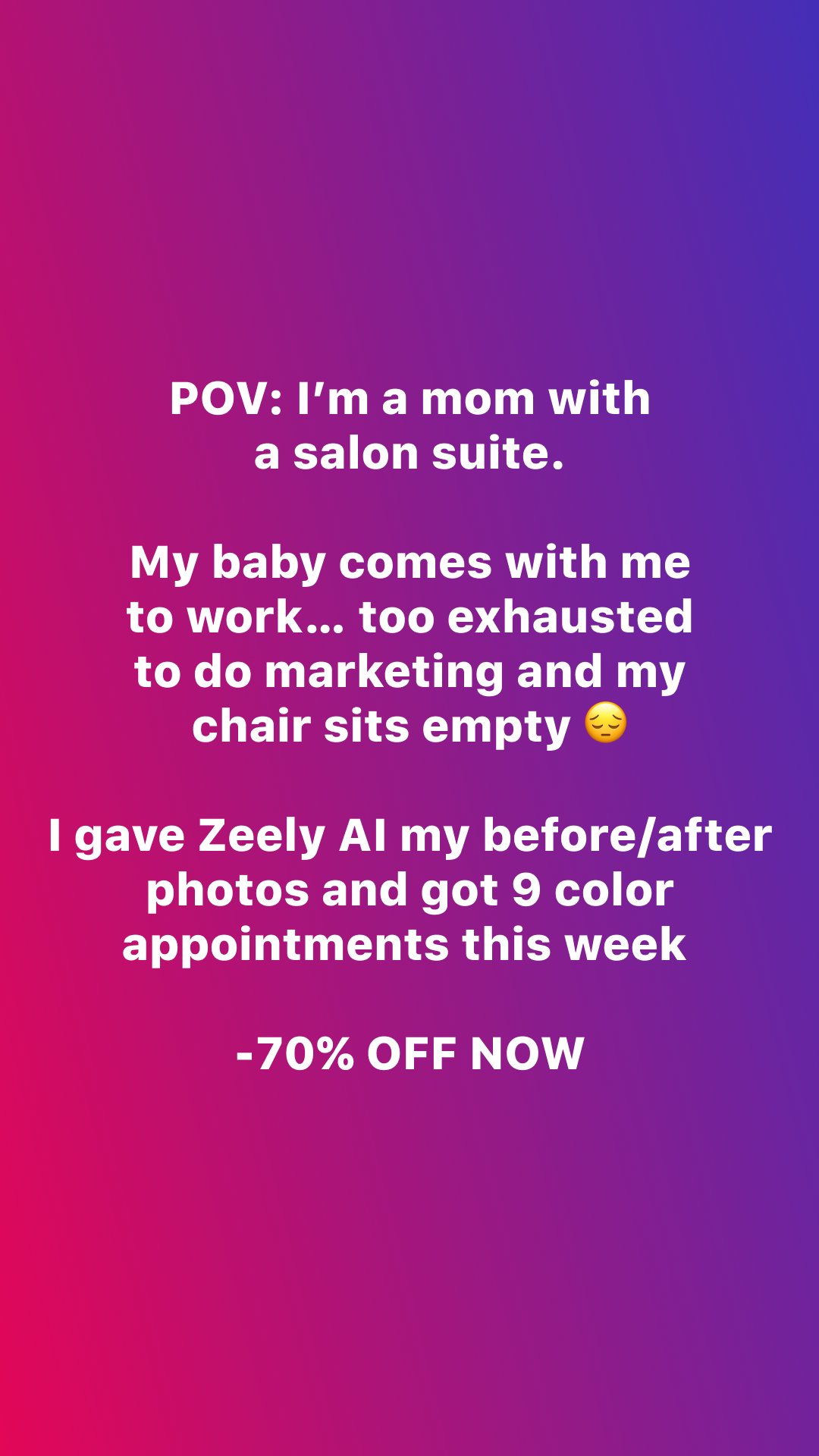 Zeely Facebook ad