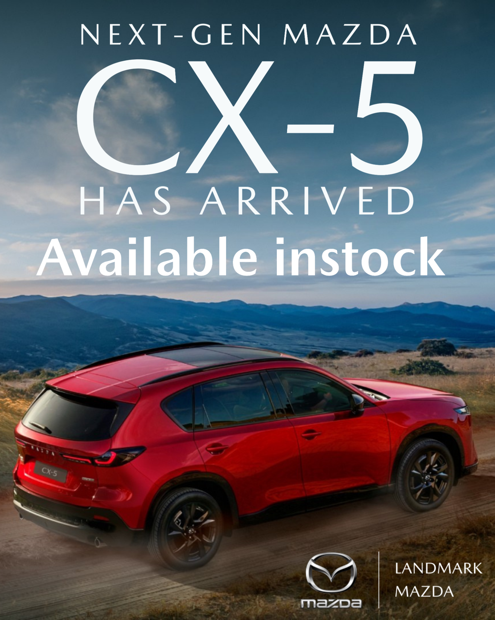 Landmark Mazda Facebook ad: Your summer road trips just got a massive upgrade.