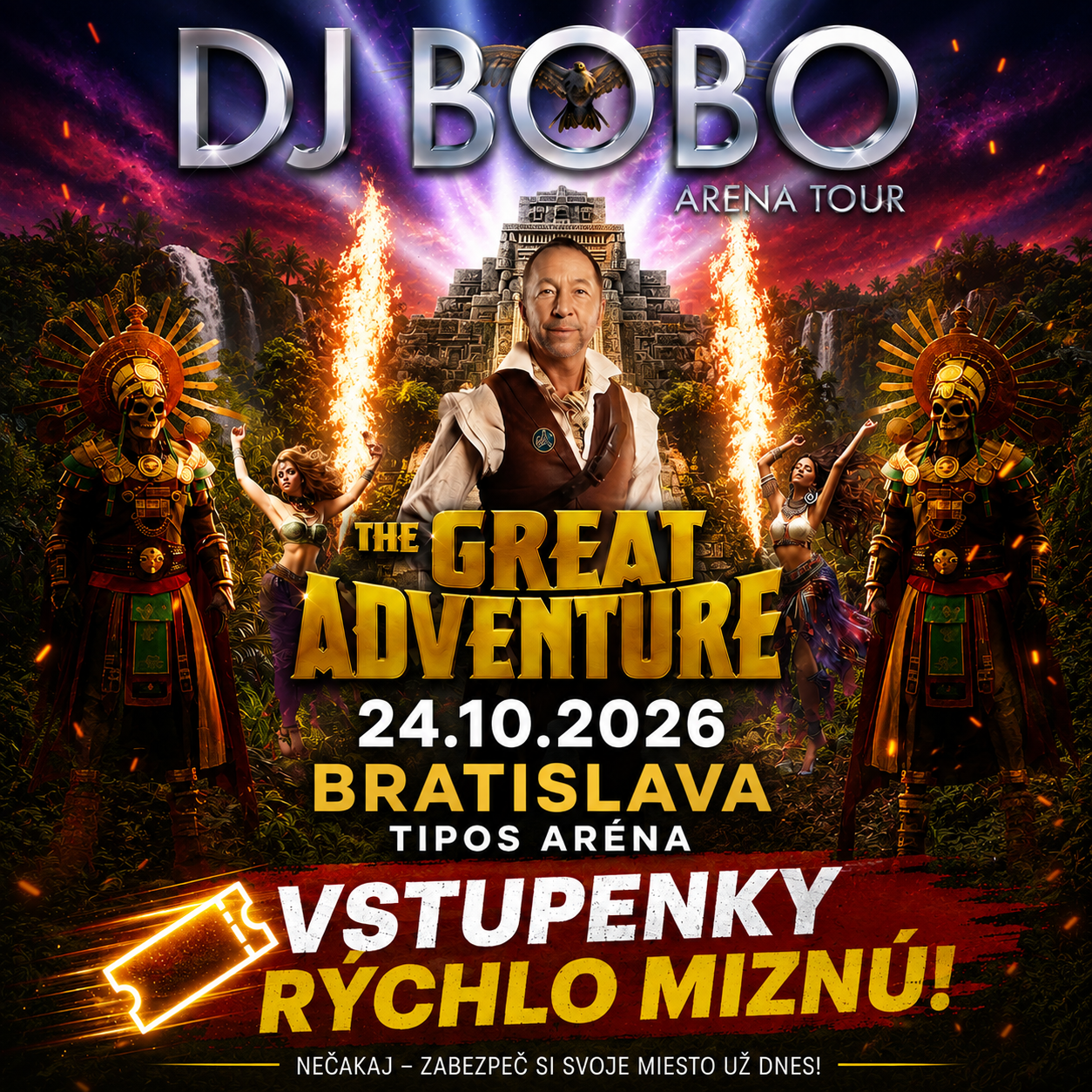 DJ BoBo CZ/SK Facebook ad