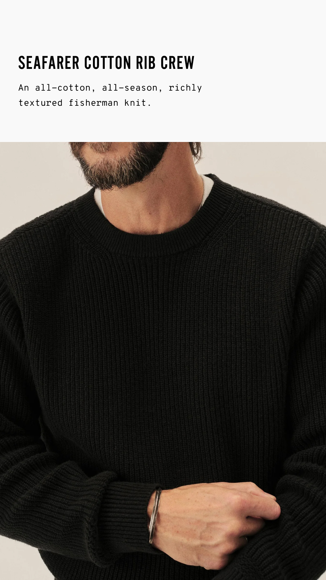 Buck Mason Facebook ad
