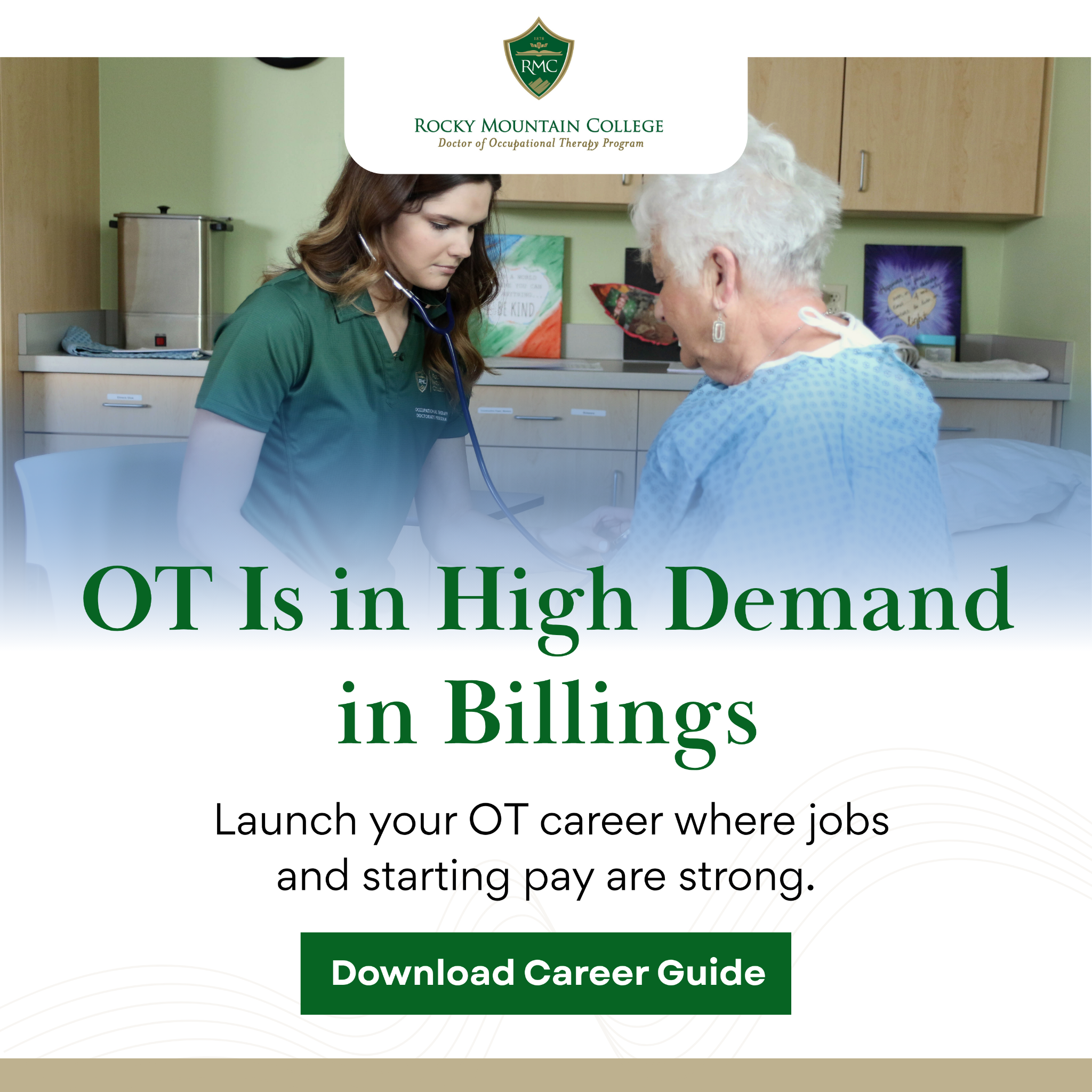Rocky Mountain College Occupational Therapy Doctorate Program Facebook ad from Apr 6, 2026