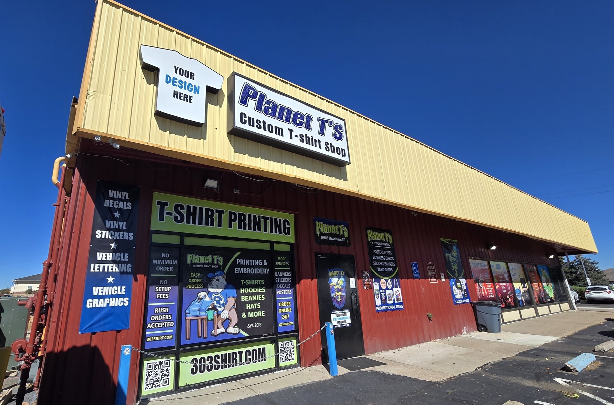 Planet T's Facebook ad