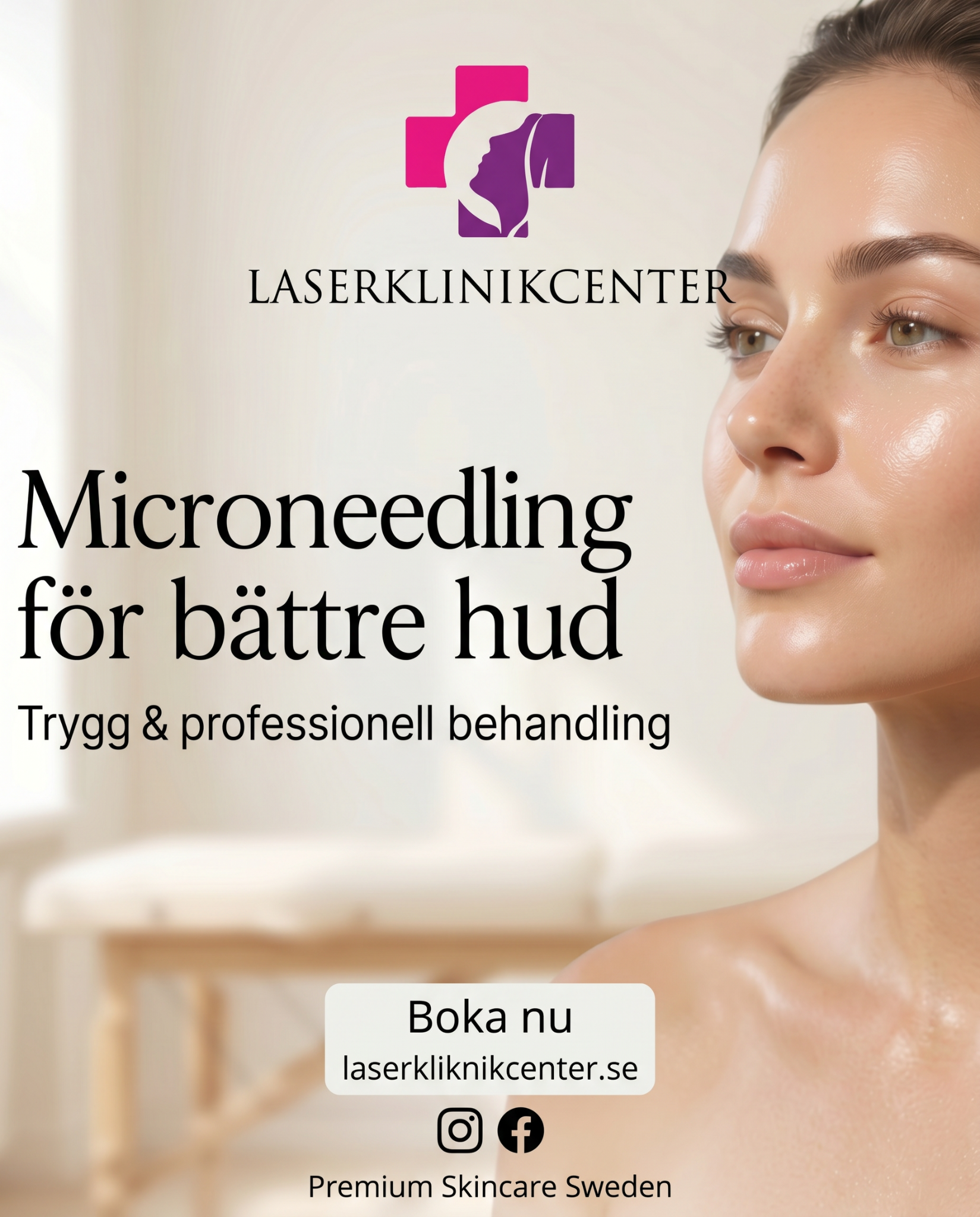 Laserklinikcenter Uppsala Facebook ad