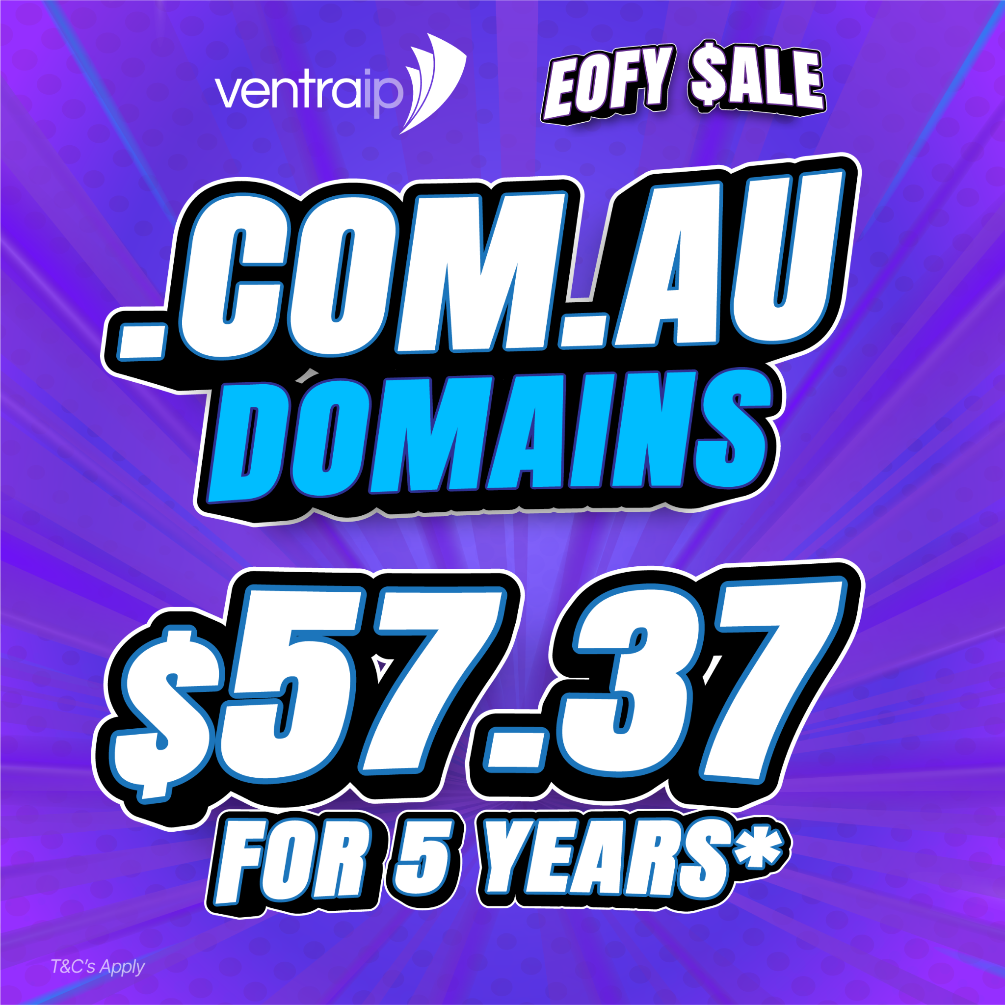 VentraIP Facebook ad