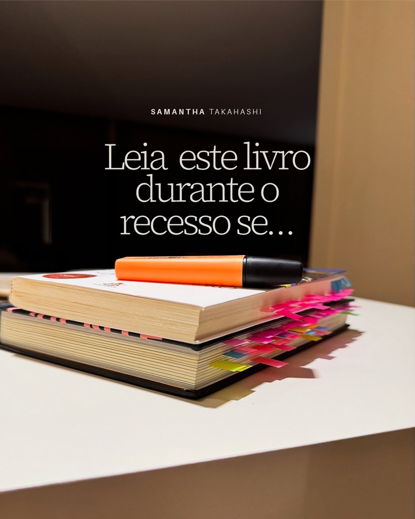 Samantha Takahashi Facebook ad: Como tem sido o recesso por aí?