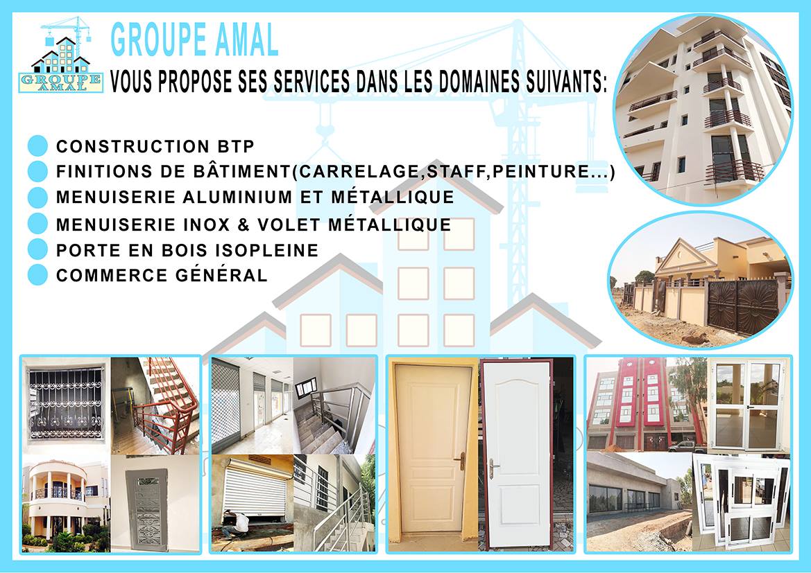 Groupe Amal Facebook ad: Menuiserie Aluminium et Métallique, de volet roulant et…