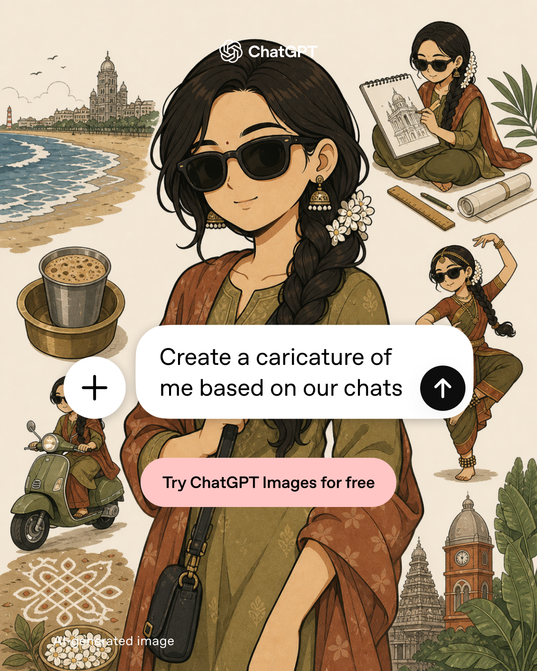 ChatGPT Facebook ad
