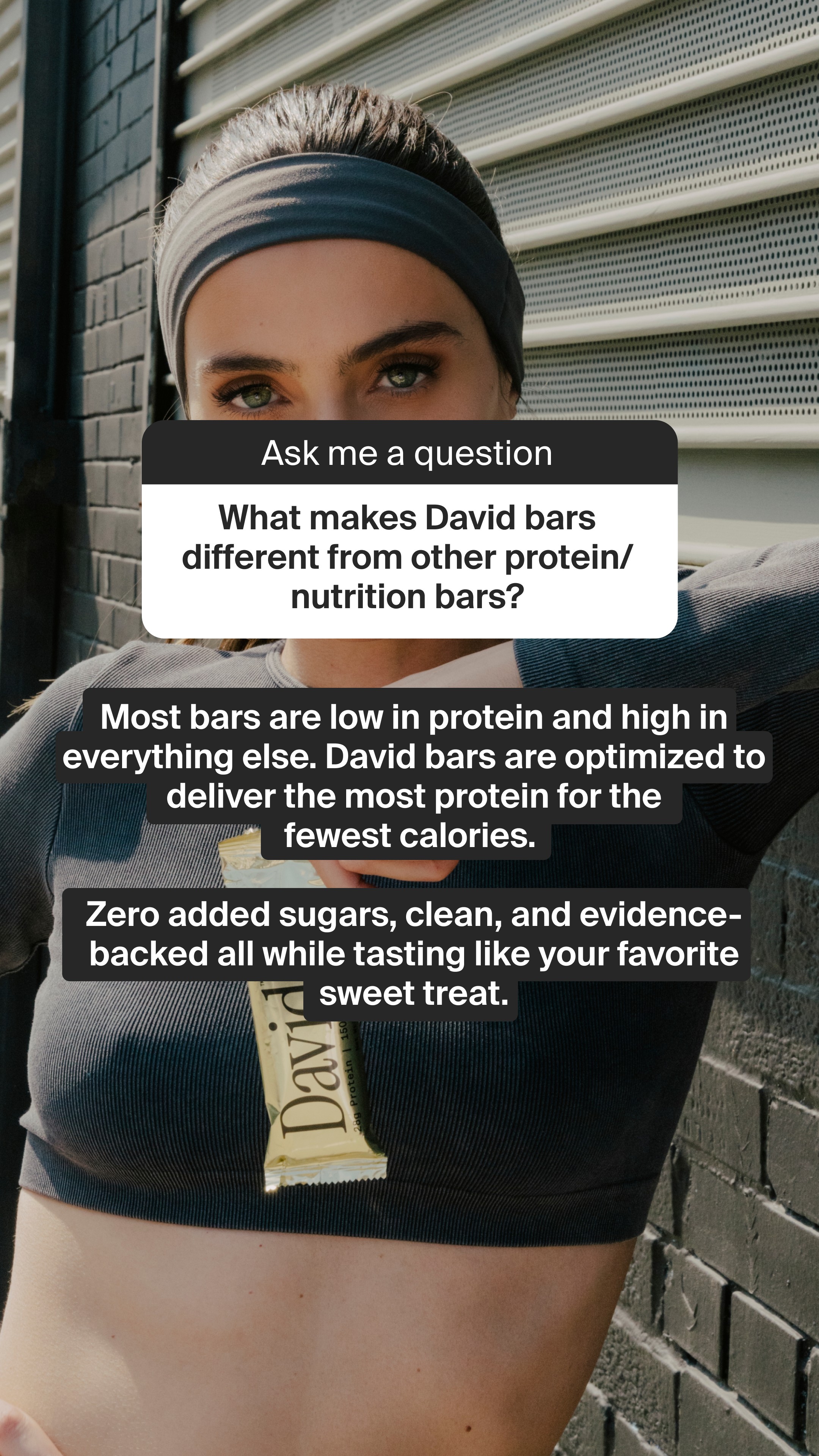 David Protein Facebook ad