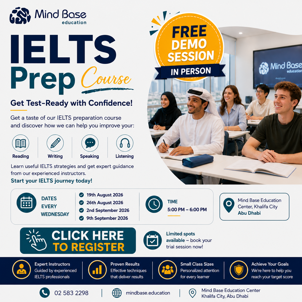 Mind Base Education Facebook ad