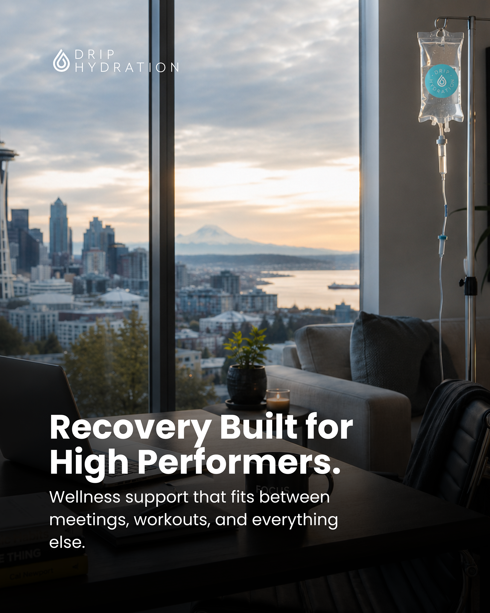 Drip Hydration Facebook ad