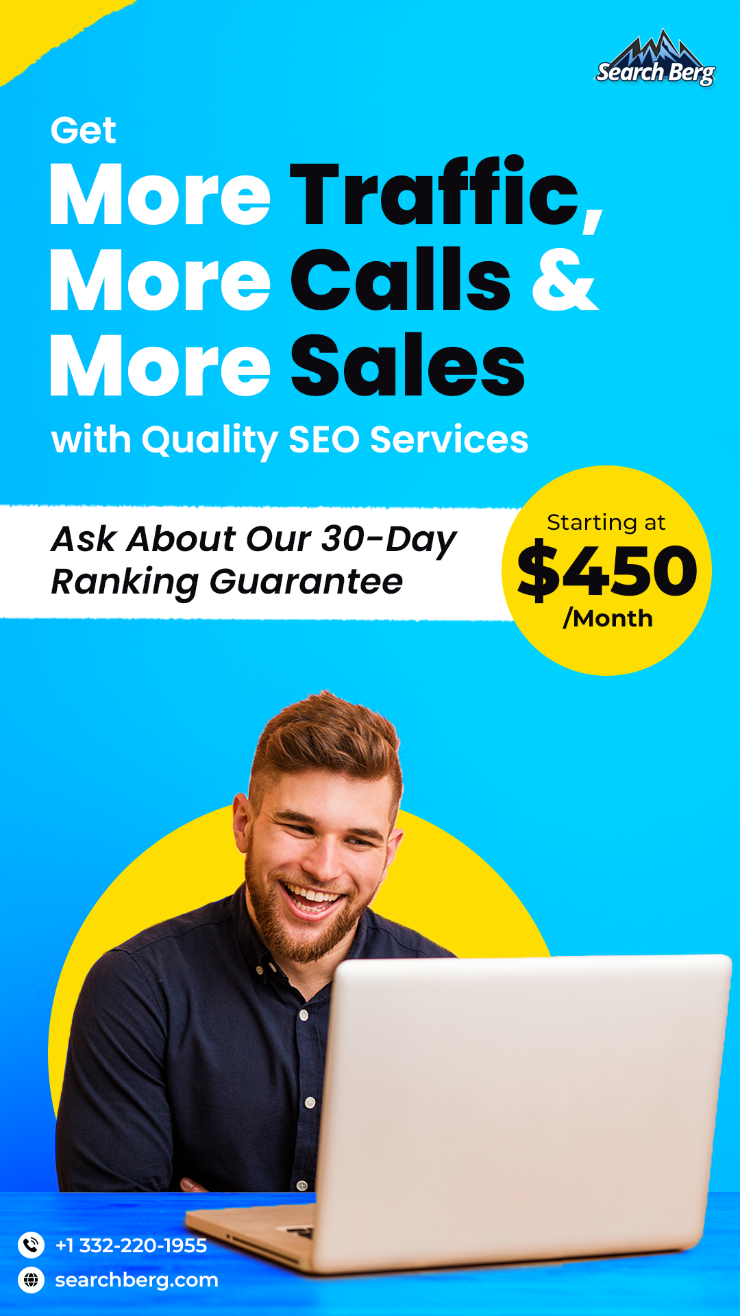 SearchBerg Marketing Facebook ad