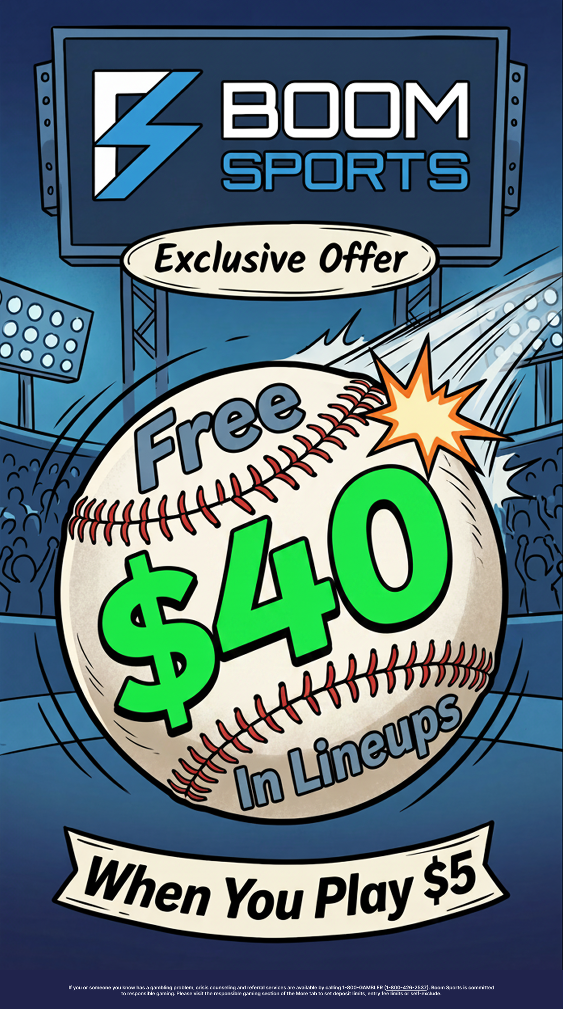 Boom Sports Facebook ad