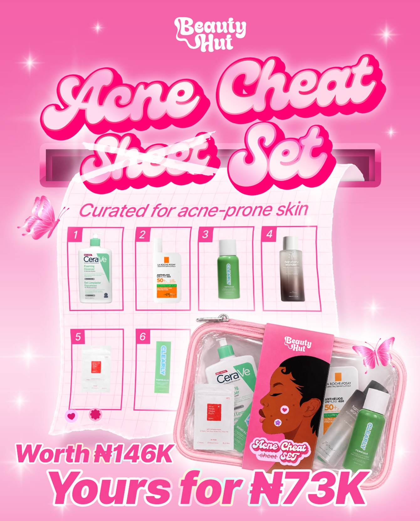 Beauty Hut Africa Facebook ad
