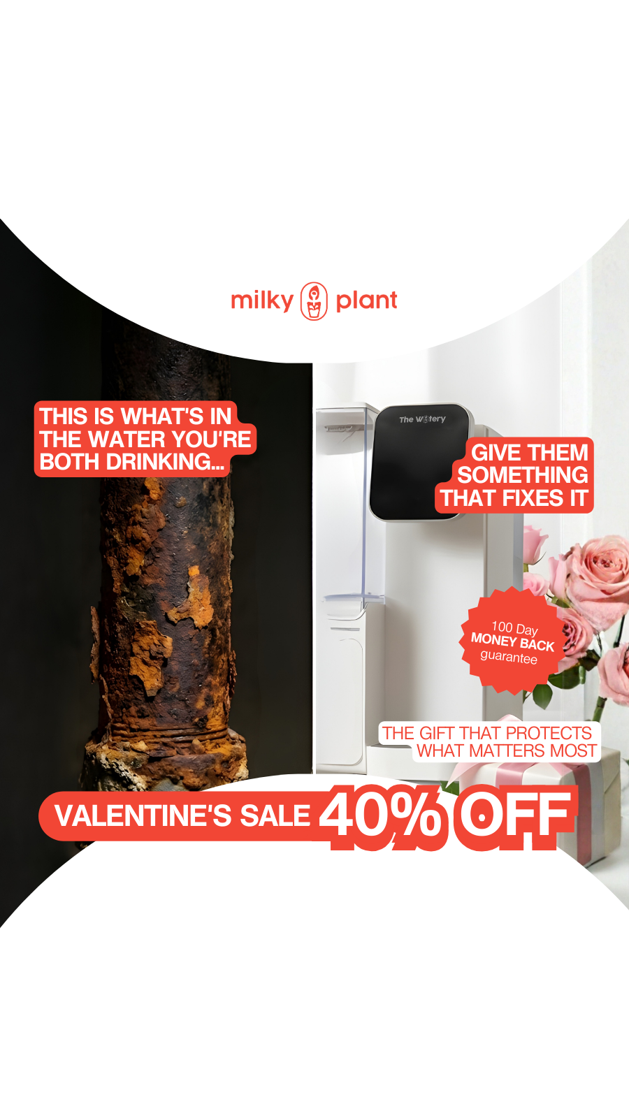Milky Plant Facebook ad