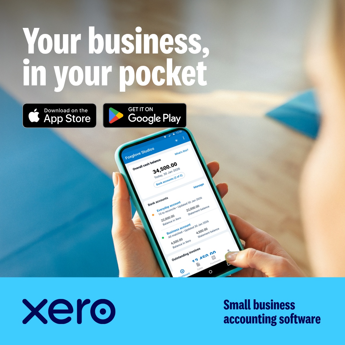 Xero Facebook ad