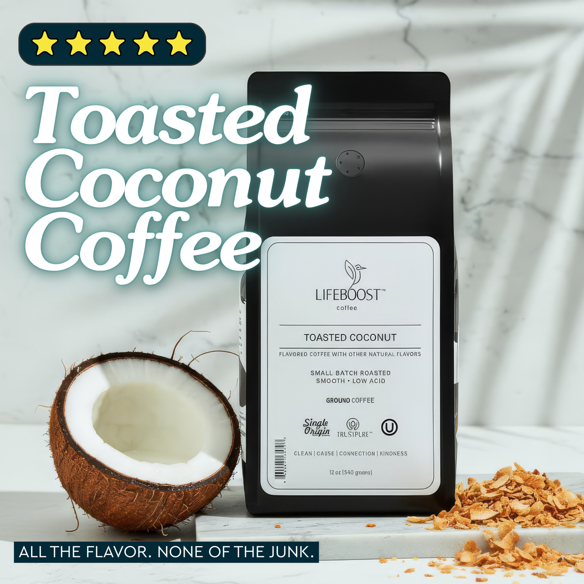 Lifeboost Coffee Facebook ad