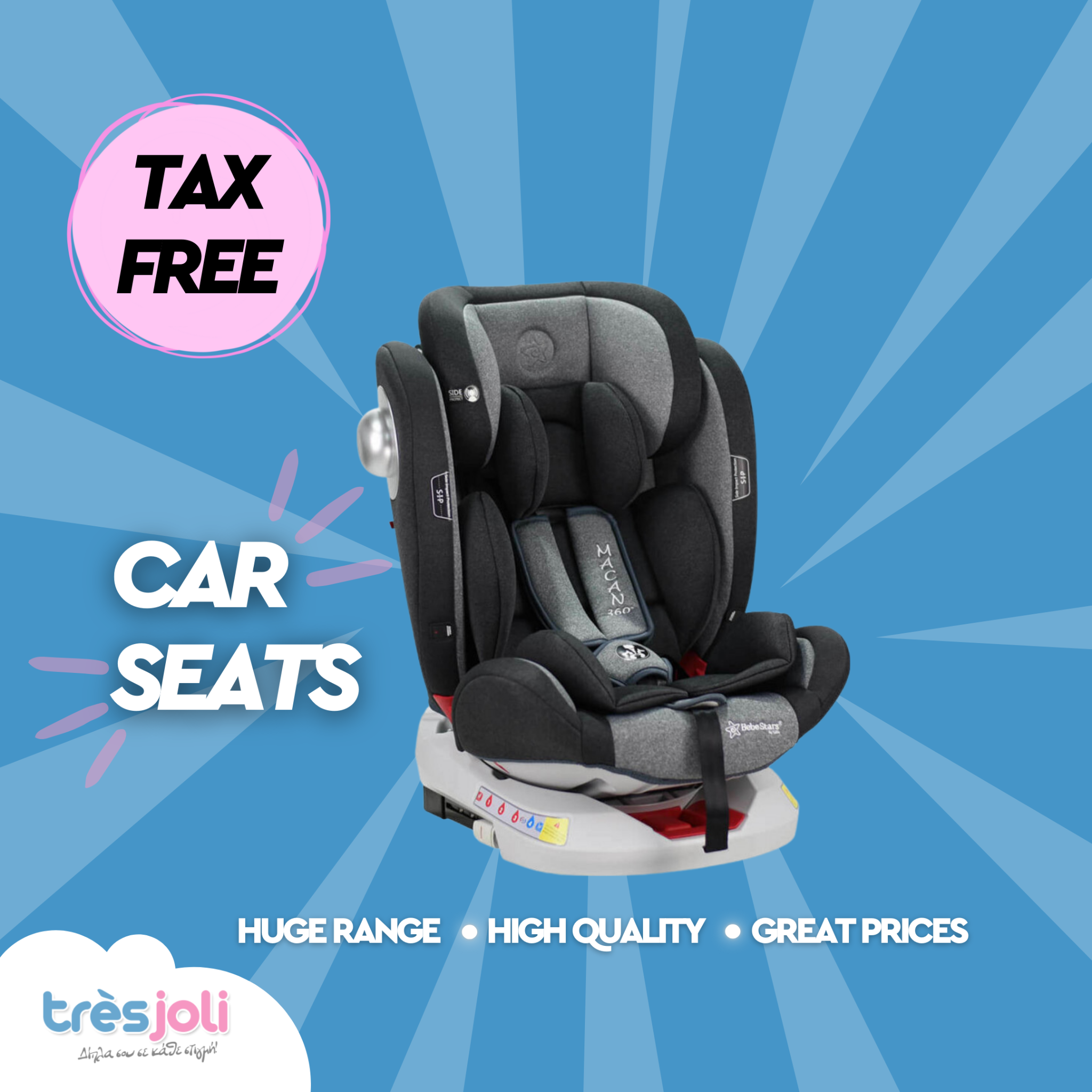 Très Joli Facebook ad: DISCOVER Kids Fashion and more with TAX FREE!